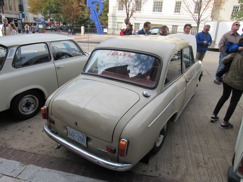 Back of the Syrena.